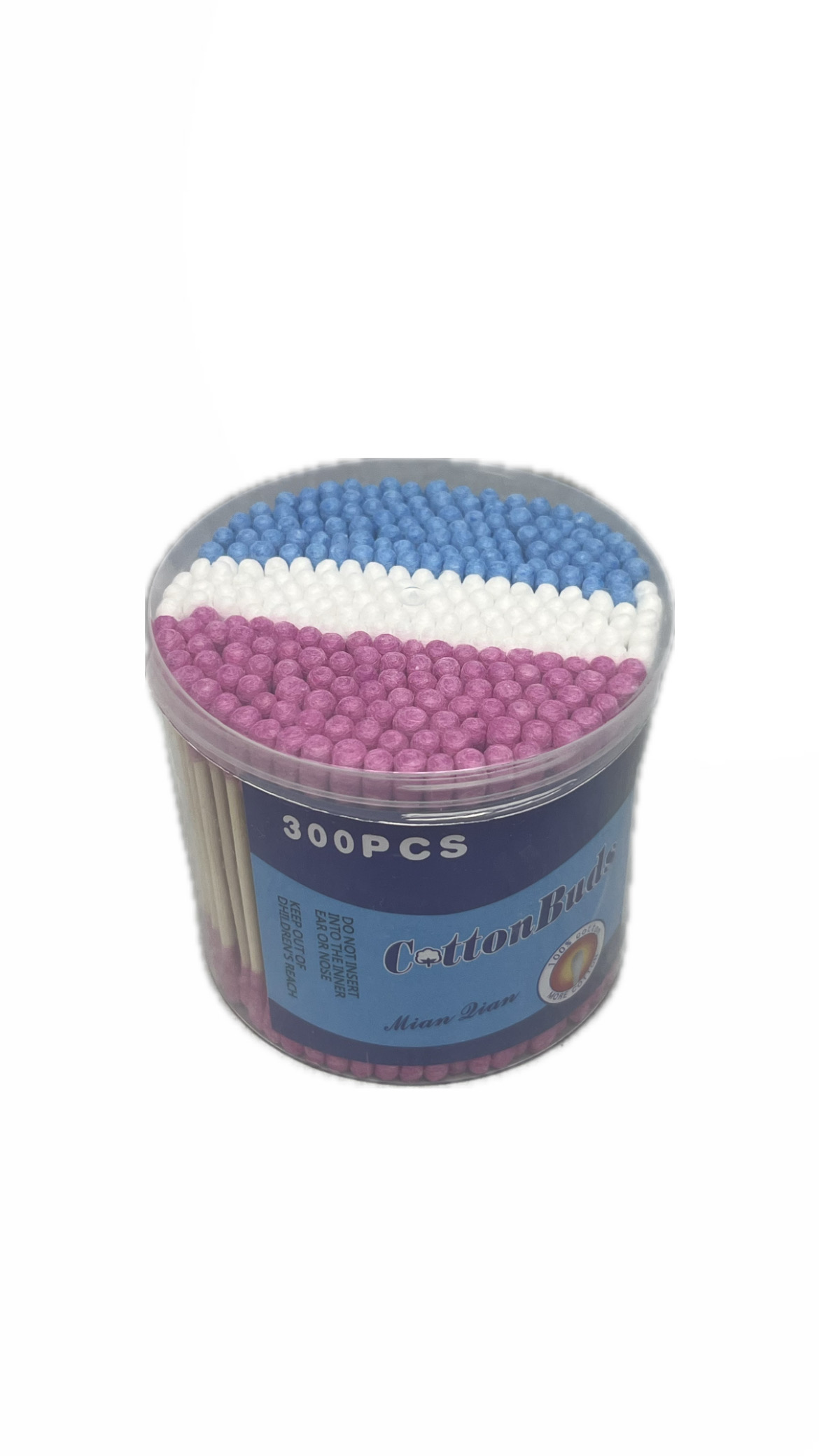 گوش پاک کن 300 عددی رنگی